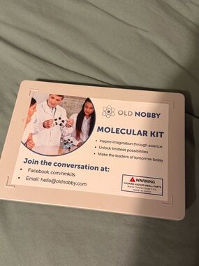Cream Molecular Kit - Educational Home Science Set